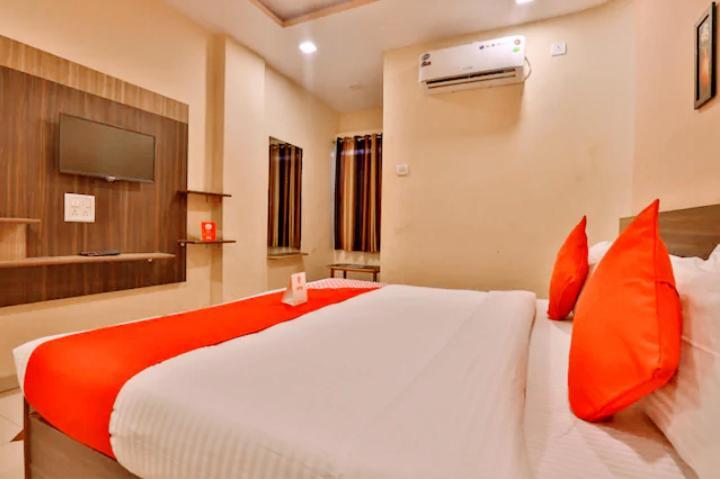 Hotel Nilkanth Inn Halol Exterior foto